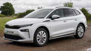 Skoda Enyaq - front angled